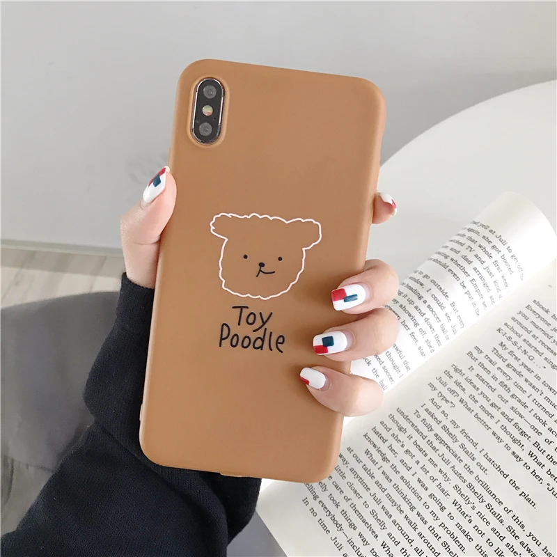 Gimfun корейский дизайн Милый Мультфильм иллюстрация чехол для Apple IPhone X Xs Xsmax Xr 6 7 8 Plus
