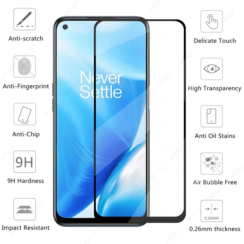 2pcs for oneplus nord n200 5g glass for nord n200 5g tempered glass 9 9r 8t nord ce n10 5g n100 screen protector camera len film free global shipping