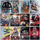 5D Diy алмазная живопись гоночный Алмазная вышивка F1 гоночных соревнований Пейзаж Вышивка крестиком Стразы мозаичного искусства домашний декор