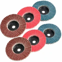 6pcs 3inch 75mm flap discs sanding disc 80 grit abrasive tool wood cutting grinding wheels blades for angle grinder