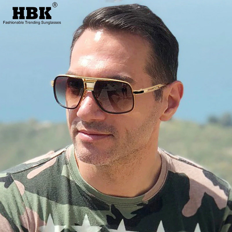 Роскошные классические солнцезащитные очки авиаторы для мужчин и женщин 2019