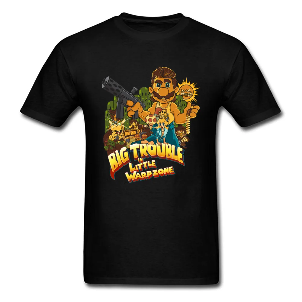 Футболка Big Trouble In Little Warpzone футболка для геймера 80 s мужские футболки хлопковые