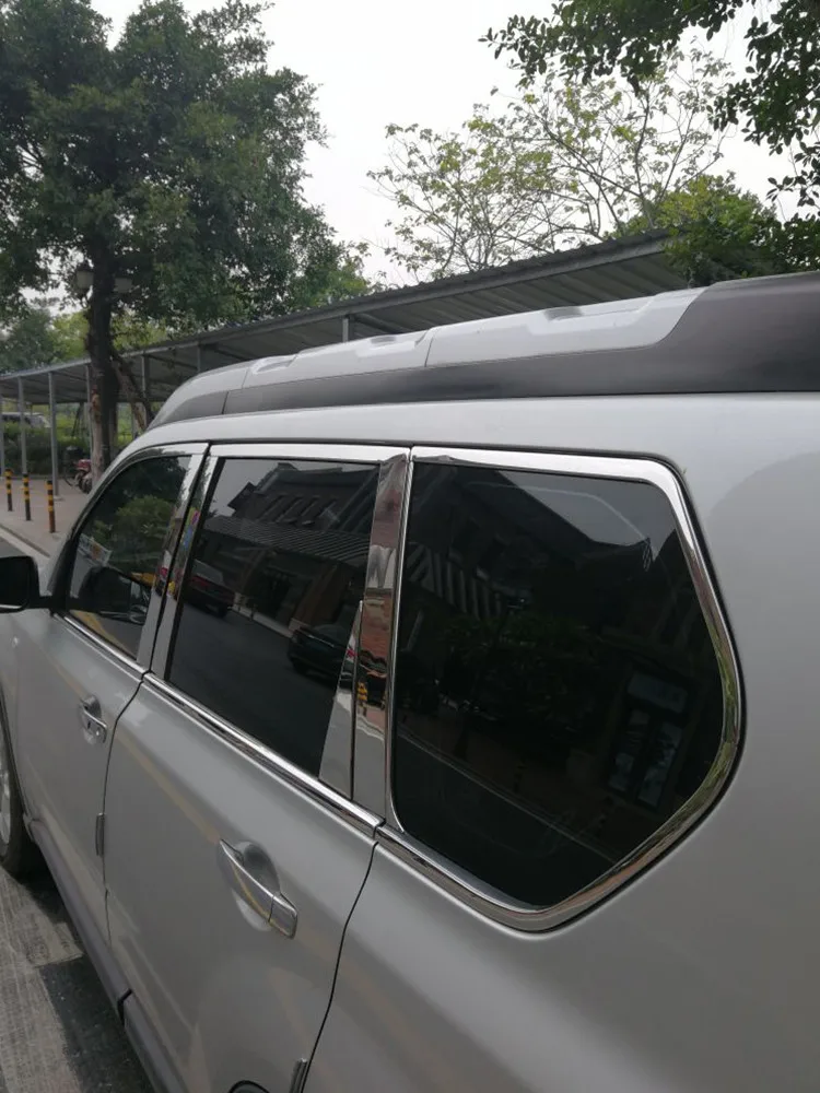 

Накладки на пороги для nissan x-trail 2008, 2009, 2010, 2011, 2012, 2013, нержавеющая сталь