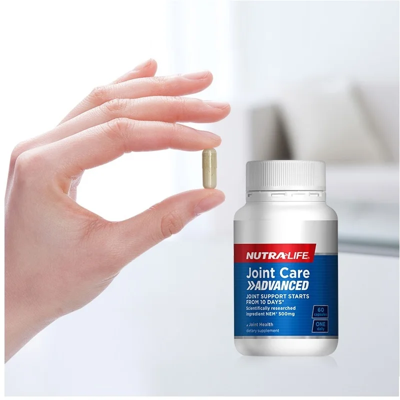 NutraLife 60 капсул для ухода за суставами здоровая хрящевая соединительная ткань NEM