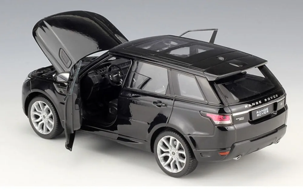 Welly 1/124 1:24 Range Rover Sport SUV внедорожник автомобиль литой Дисплей Модель игрушки на день рождения для детей мальчиков и девочек