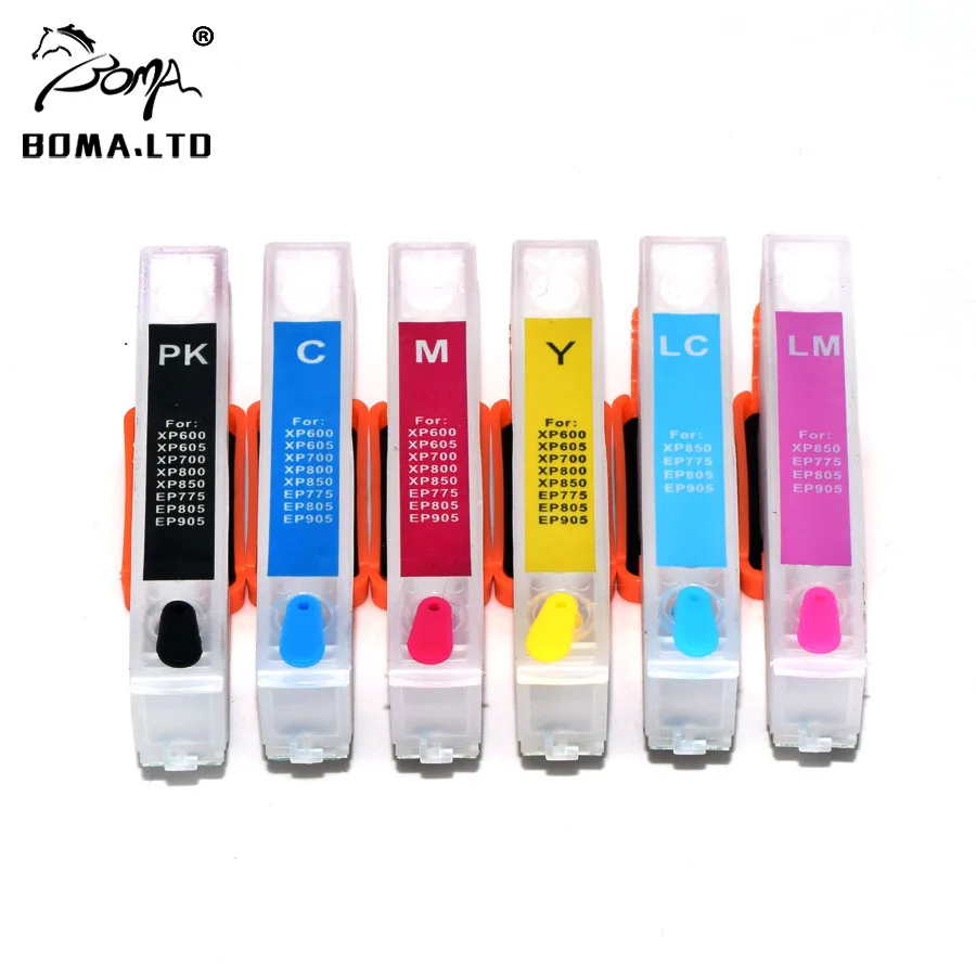 BOMA.LTD ITH ITH-BK Bulk Ink Cartridge For Epson EP-810AW EP-810AB EP-811AB EP-711A EP-709A EP-710A With ARC Reset Chip | Компьютеры и