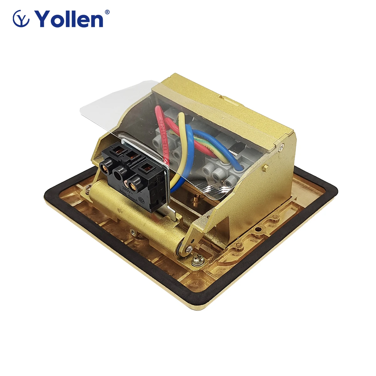 Выдвижная напольная электрическая розетка для кухни и ванной комнаты со всеми