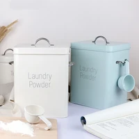 powder laundry powder boxes storage cereal dispenser storage box kitchen food grain rice container washing powder bucket
