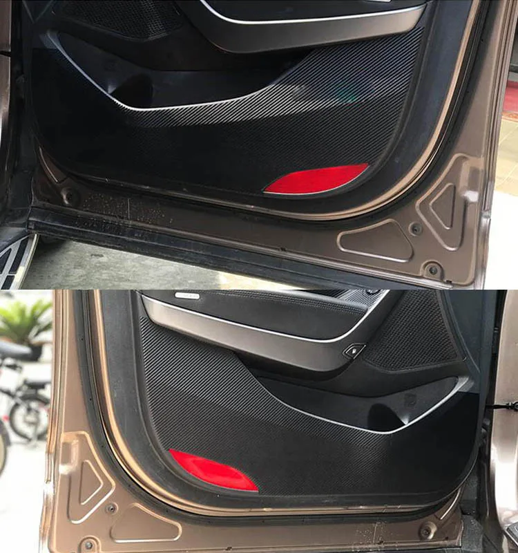 Стайлинг автомобиля внутренняя наклейка на боковую дверь защита от ударов