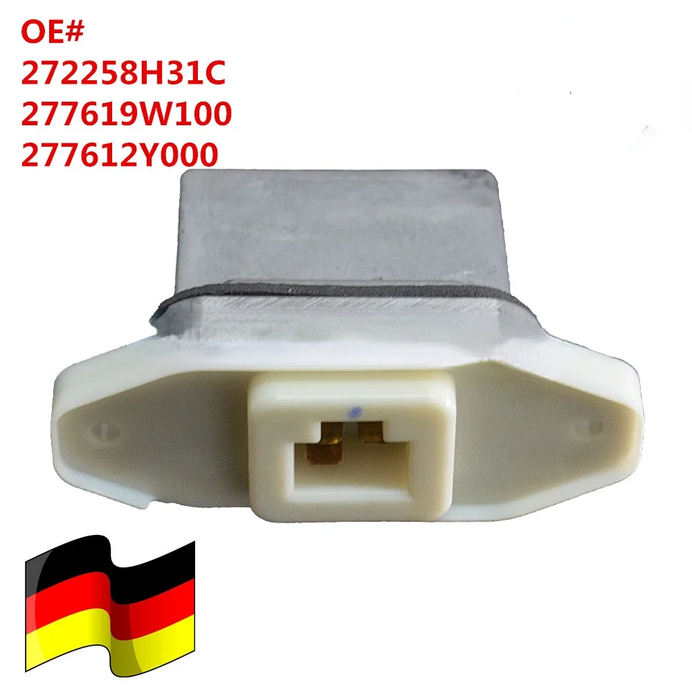 

Регулятор резистора двигателя воздуходувки AP02 для Nissan X-Trail T30 SUV OE #27761-2Y000, 277612Y000, 27761-9W100, 277619W100,272258H31C