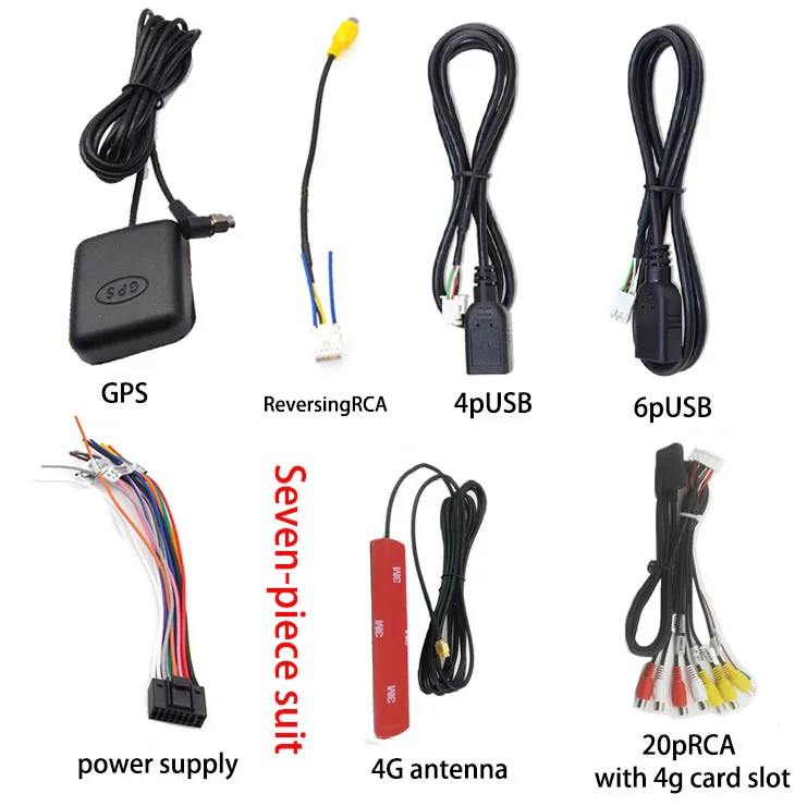 USB кабель для android автомобильный радиоприемник длинный usb 4 контактный и 6 адаптер