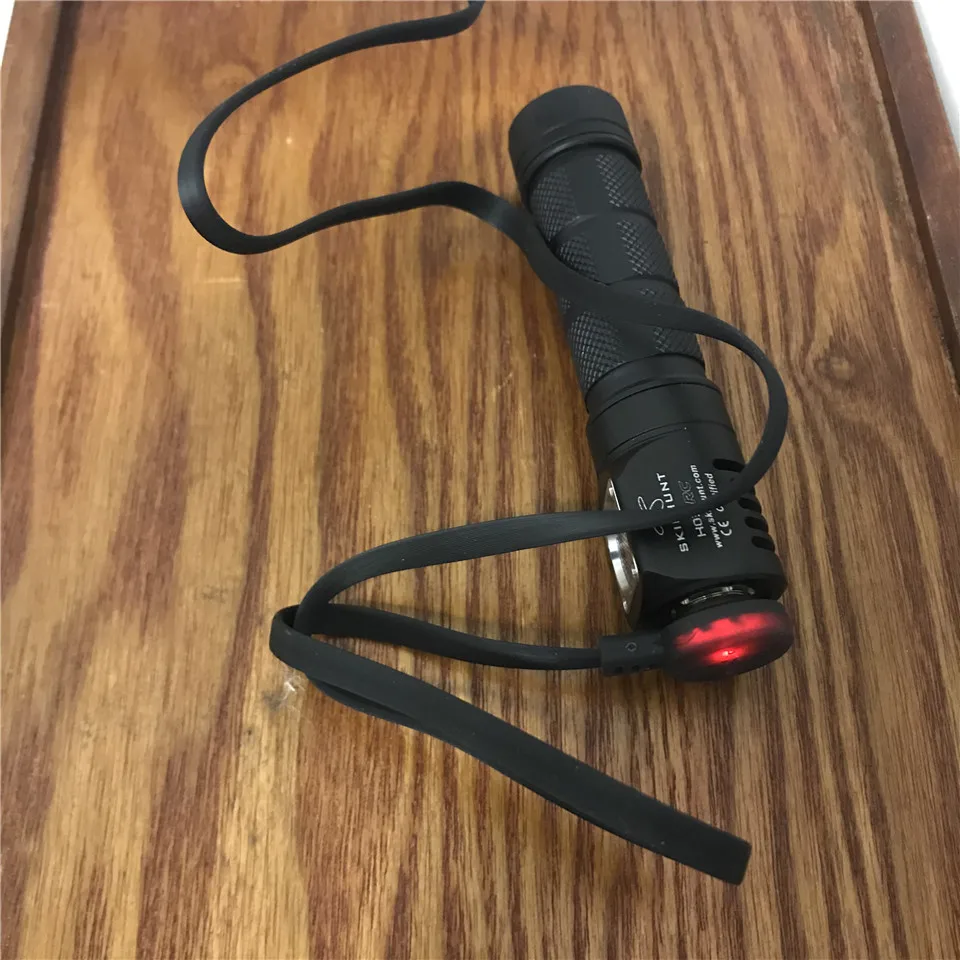 Skilhunt H03C RC Магнитный перезаряжаемый налобный фонарь RGBW Cree светодиодный 18650
