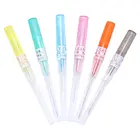 Иглы для пирсинга тела, катетер, катетер, набор инструментов, игла для прокола ушей, носа, пупка, соска, 14161824 г, ювелирные аксессуары