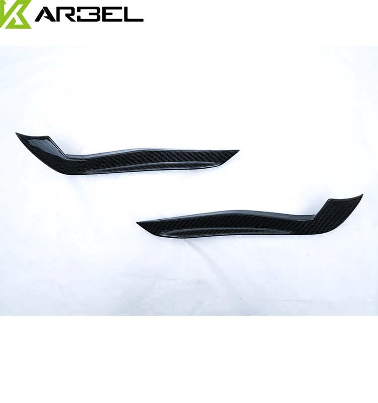 Karbel автомобильные аксессуары из углеродного волокна комплект передних бамперов