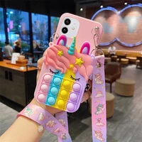 coin purses pop case for huawei honor 50 8a 8x 8c 8s 9a 9c 9x 9s 10i 20i 20s 20e 30s 30i 10 20 30 lite pro wallet bubble cover