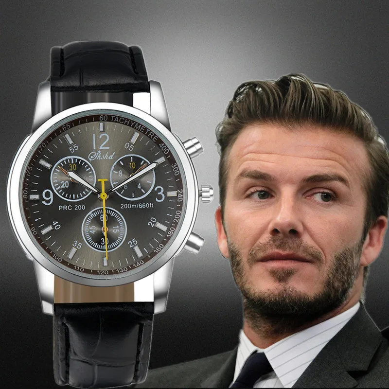 Новые Популярные Ретро Relojes Masculino кварцевые повседневные часы модные мужские с