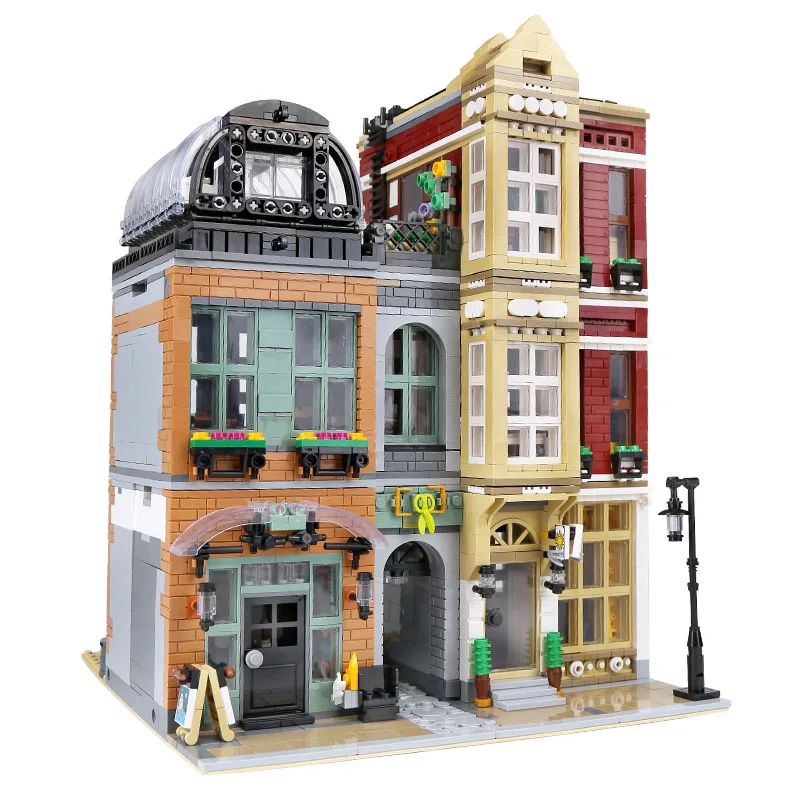 

MOC City Street Building Toys The Shoe Store Model 4087Pcs DIY Construction Blocks Bricks Toys Children Birthday Gift