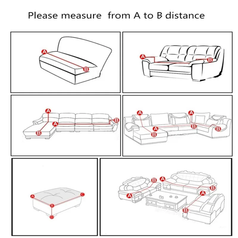Чехол для дивана эластичный чехол плотно Обёрточная бумага все включено