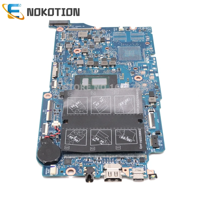 NOKOTION 8X87Y 08X87Y CN-08X87Y материнская плата для Dell Vostro 5370 ноутбука i5-8250U CPU DDR4 | Компьютеры