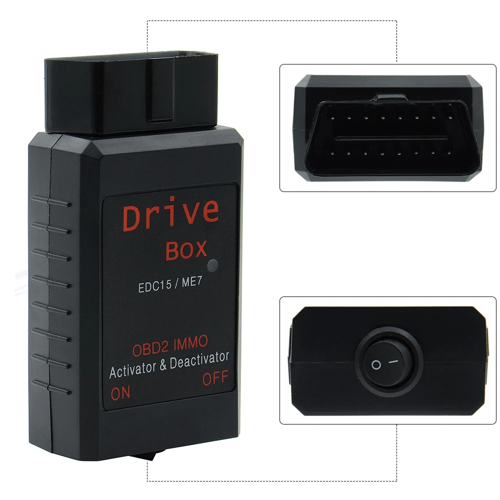 VAG диск коробка OBD 2 OBD2 иммобилайзер IMMO Деактиватор активатор для Audi EDC15/ME7 не нужно