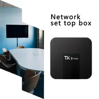 Мини ТВ-приставка TX3, умная ТВ-приставка с Wi-Fi, четырехъядерным процессором, с двойной частотой