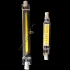 Новейший Dimmable R7s светодиодный J78 J118 20 Вт 40 Вт COB лампы керамический стеклянный трубчатый светильник Замена ампулы 70-200 Вт галогенный Bombillas светильник s