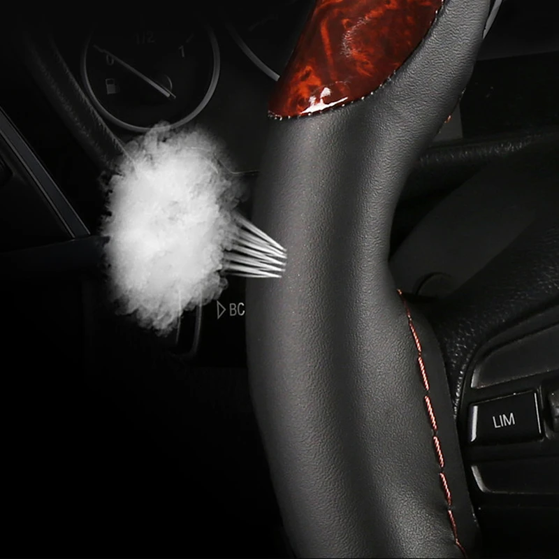 Деревянные Чехлы рулевого колеса автомобиля 5 стилей противоскользящие