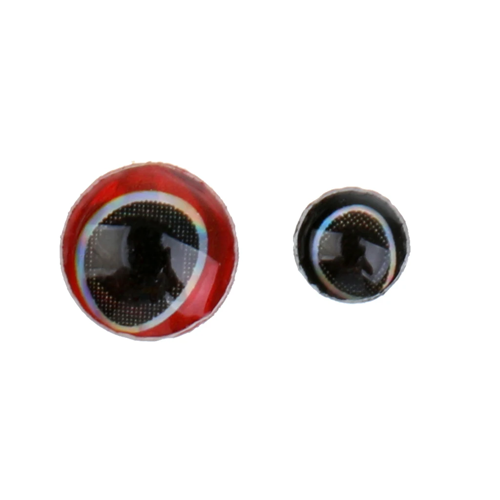 

183pieces Fishing Lure Eyes Holographic Eyes Fly Tying Eyes 3mm,4mm,5mm,6mm