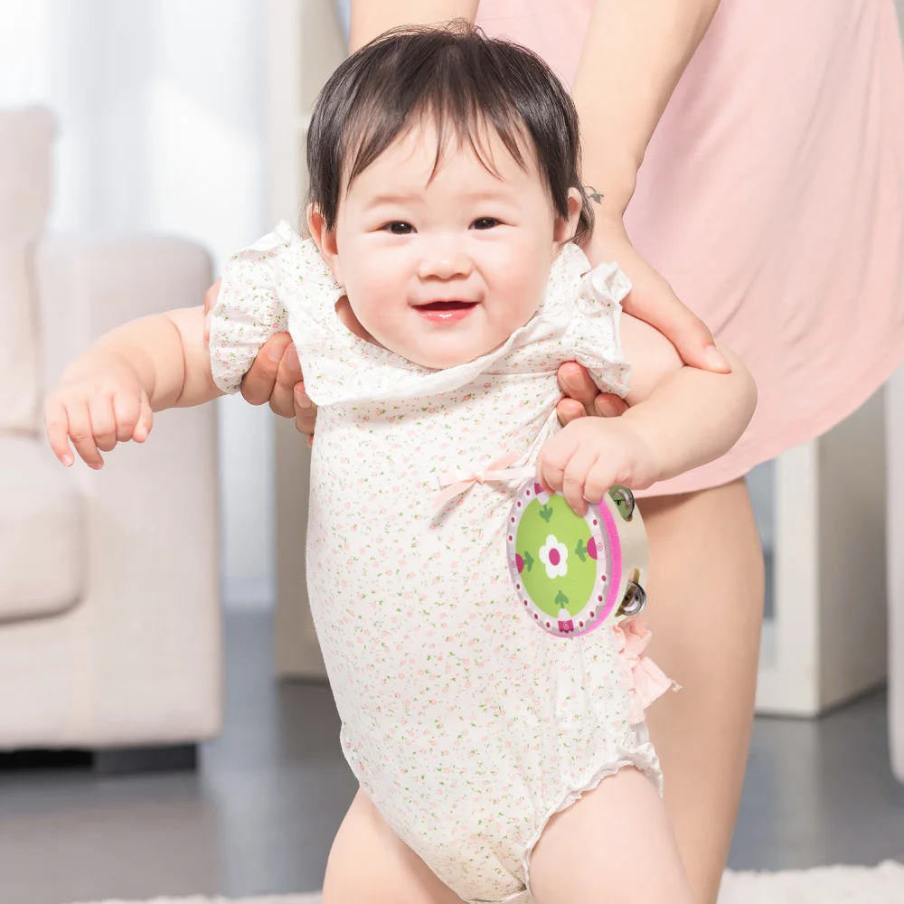 

Percussion Wood Hand Drum Multi-functional Percussion Toy(Random Pattern)