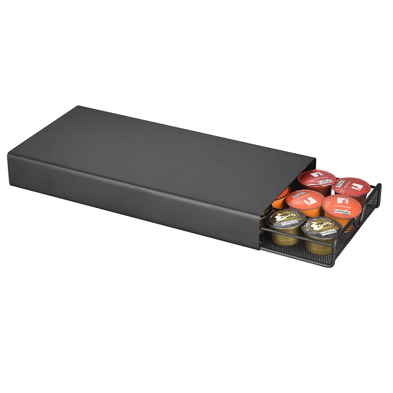 Держатель для кофейных капсул прочная подставка кофе стойка с выдвижными