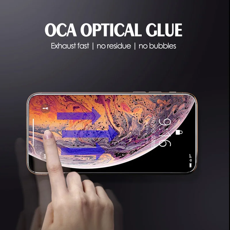 999D защитное стекло с полным покрытием для iPhone 11 Pro Max закаленное X XR XS 10 | Мобильные