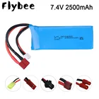 2S 7,4 V 2500mAh 25C Литий-полимерный аккумулятор для 1Wltoys 144001 124016 124017 124018 124019 104001 12428 12423 RC автомобильные запчасти аккумулятор
