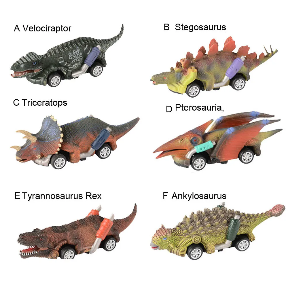 Игрушечная машинка рождественские подарки игрушки для детей 3 9 лет динозавр