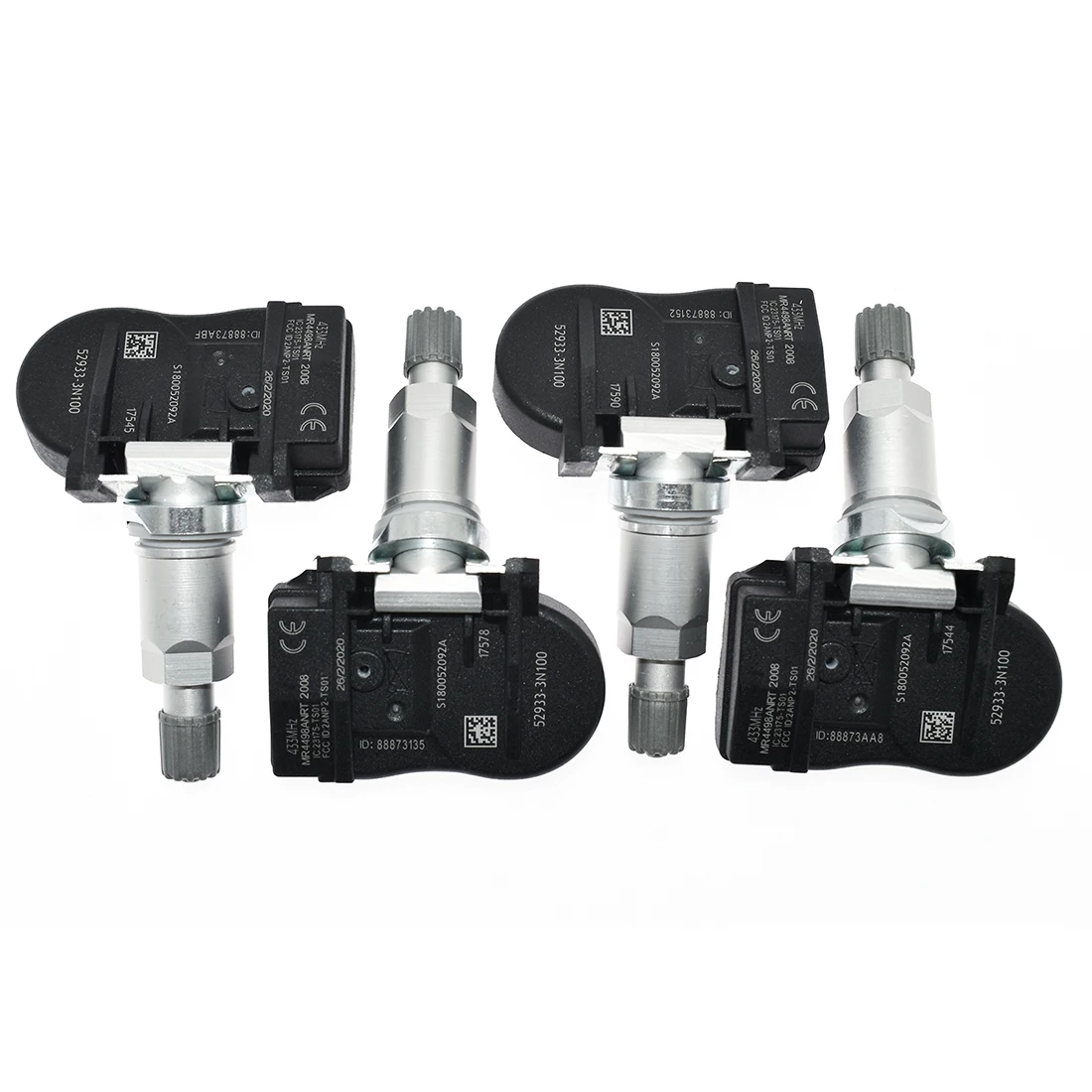 

Датчик давления в шинах TPMS 52933-3N100 529333N100 529332M650 S180052092C для Hyundai Accent Kia Sorento, 1/4 шт.