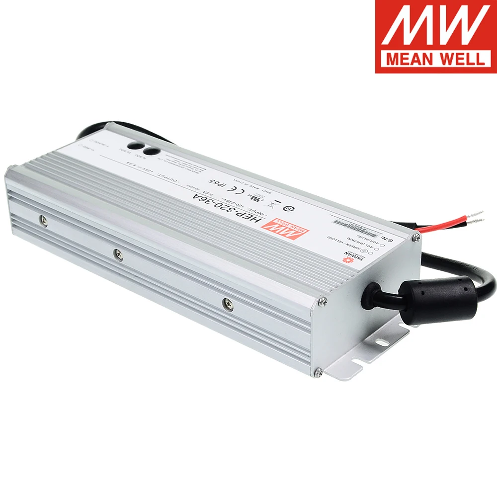 Источник питания с одним выходом Mean Well 6/320 12 В 15 24 48 54 в 320 Вт функцией PFC для суровых