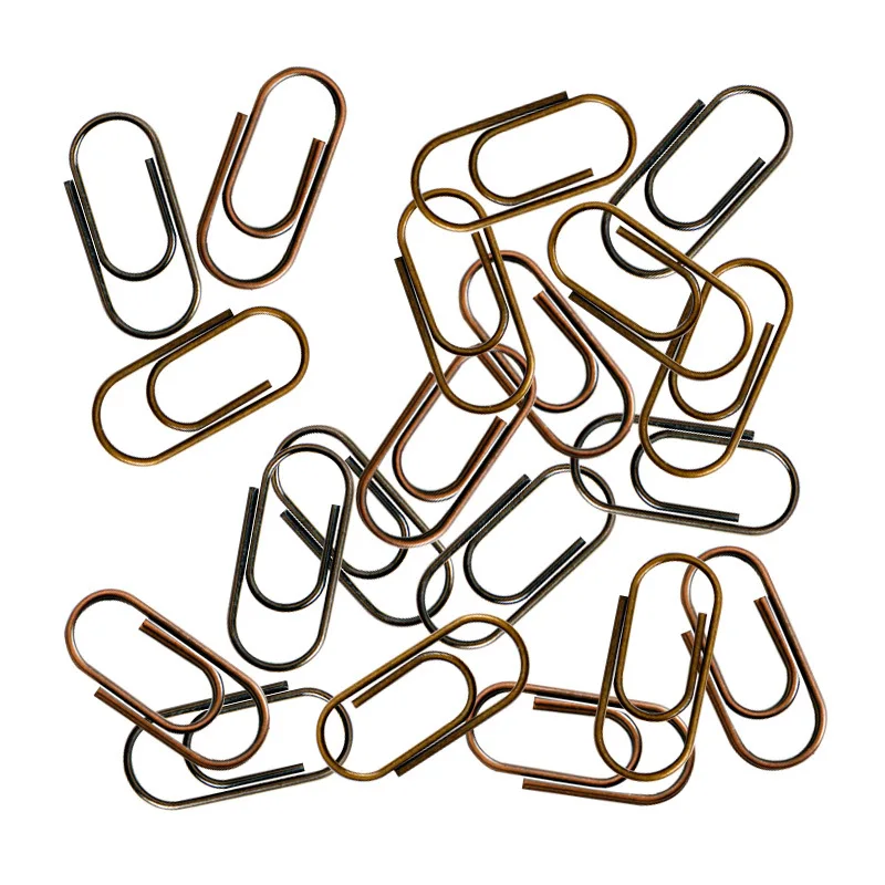 Новинка 200 шт./компл. 16 мм бумажные зажимы металлические засекреченные детские