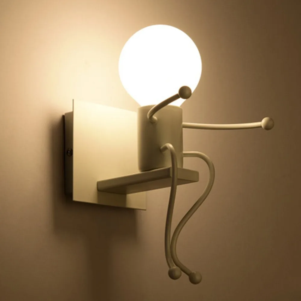 Современный дизайн настенный светильник для детской спальни уникальный внешний