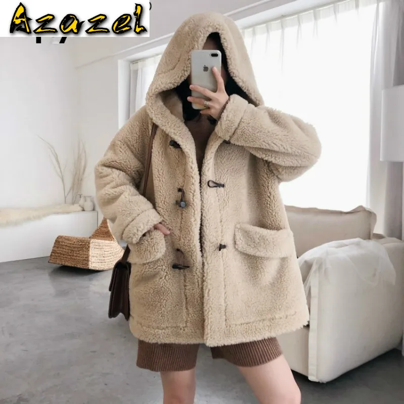 Real Fur Coat Wool Jacket Autumn Winter Coat Women Clothes 2020 Streetwear Korean Vintage Tops Sheep Shearling Abrigo Mujer