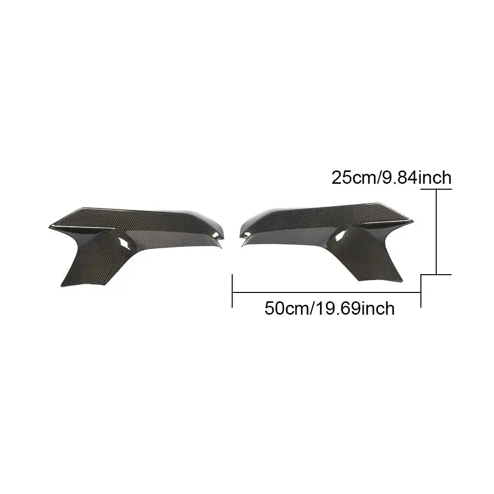 

Carbon Fiber Front Bumper Lip Splitters Spoiler For BMW 5 Series F90 M5 2018 - 2020 Front Bumper Lip Chin Splitters Apron Guard
