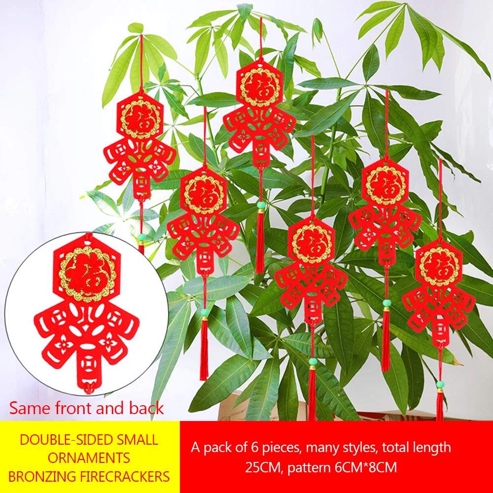 

Diy New Year 2021 Banners Chinese Style Streamer New Year Decorations Cartoon Banner Christmas Decorations For Home