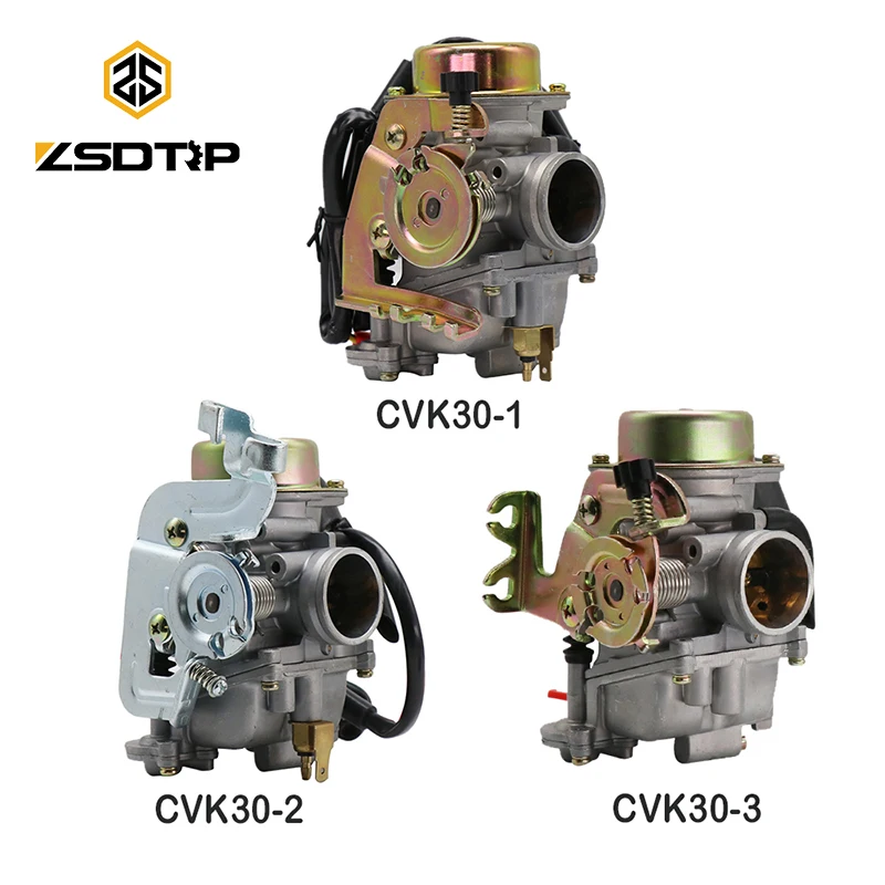 ZSDTRP CVK30 30 мм гоночный карбюратор для 150cc 250cc ATV Скутер GY6 125 150 200cc AN250 Танк 260 скутер