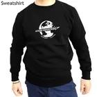 Толстовка мужская с круглым вырезом и принтом, sbz4530