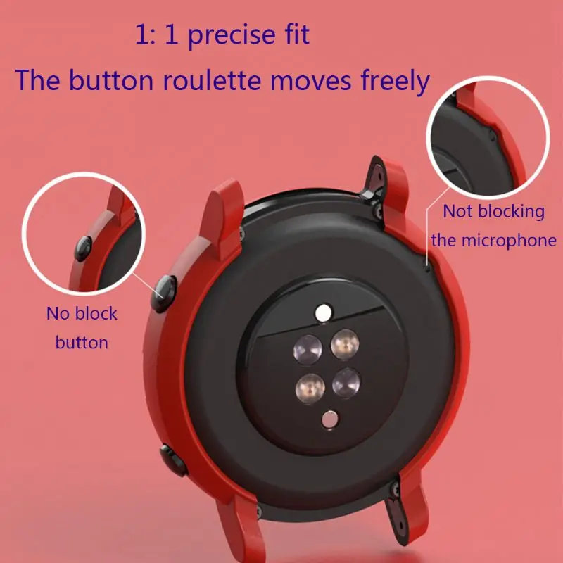 

Hot Sales Soft TPU Watch Case Full Protective Shell Cover Protector for Huawei Watch GT2 42mm Accessories