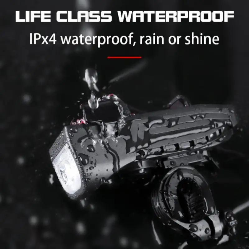 

3 In 1 Rechargeable Bicycle Headlight Waterproof Front Lamp USB Bicycle Lights T6 Led Powerful Flashlight Mtb Accessories