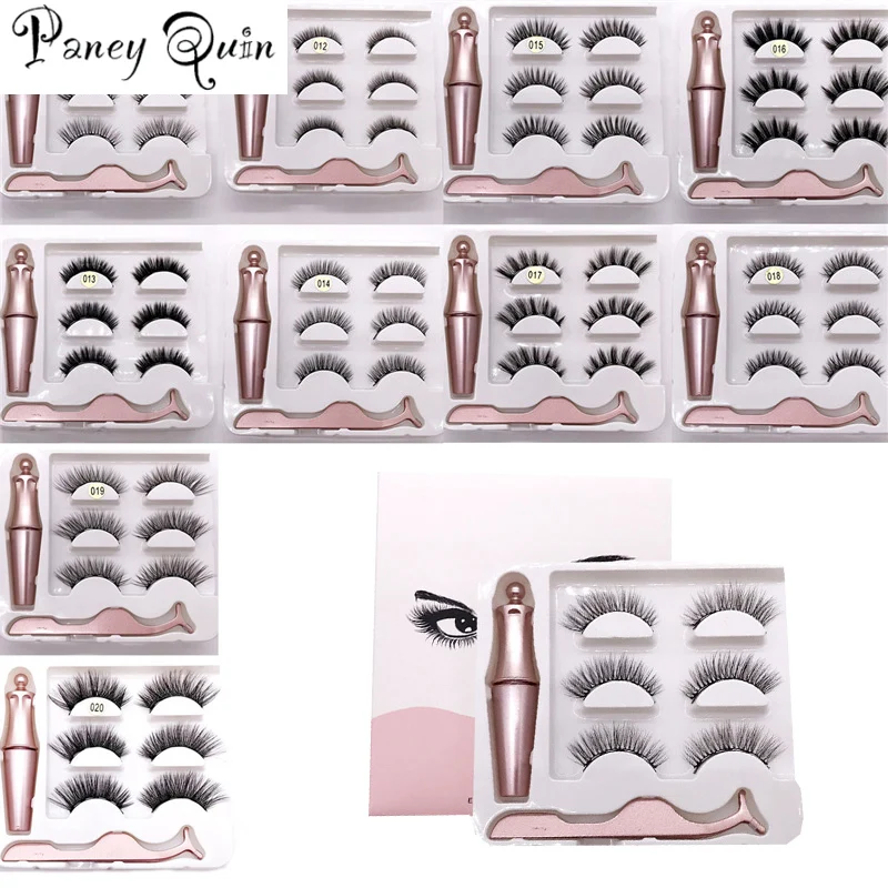 

3D Makeup Magnetic Lashes Natural False Eyelashes Magnet Lashes Handmade Long Lasting Eyelash Extension Tools Wholesale