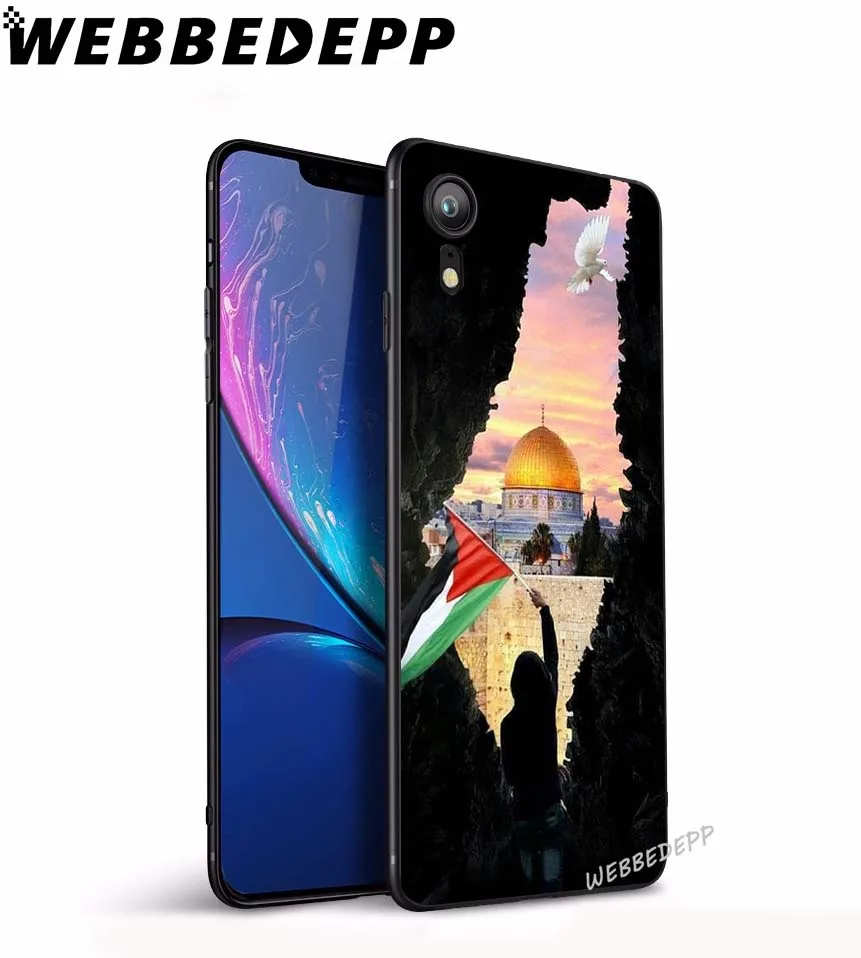WEBBEDEPP Palestine Broadsword Free мягкая термополиуретановая крышка-чехол для Apple iPhone 6 6S 7 8 Plus 5 5S SE X XS 11 Pro MAX XR