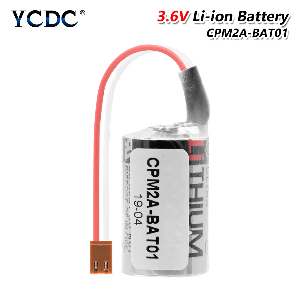 YCDC 3 6 V 1000mAh CPM2A BAT01 PLC Аккумулятор для Omron CJ1 CQM1H NS7 резервная батарея промышленных