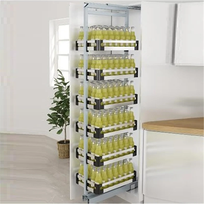

Para De Cosina Organizador Armario Alacena Organizar Pantries Stainless Steel Cocina Cozinha Rack Kitchen Cabinet Basket