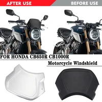 motorcycle accessories for honda cb 650r windshield deflector 2019 2020 cb 1000r 2018 2020 cb650r cb1000r motorcycle windshield