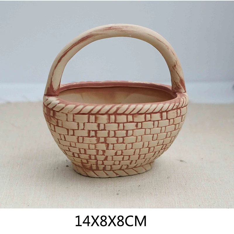 Новые суккуленты цветочный горшок керамическая посуда дышащий фарфоровый